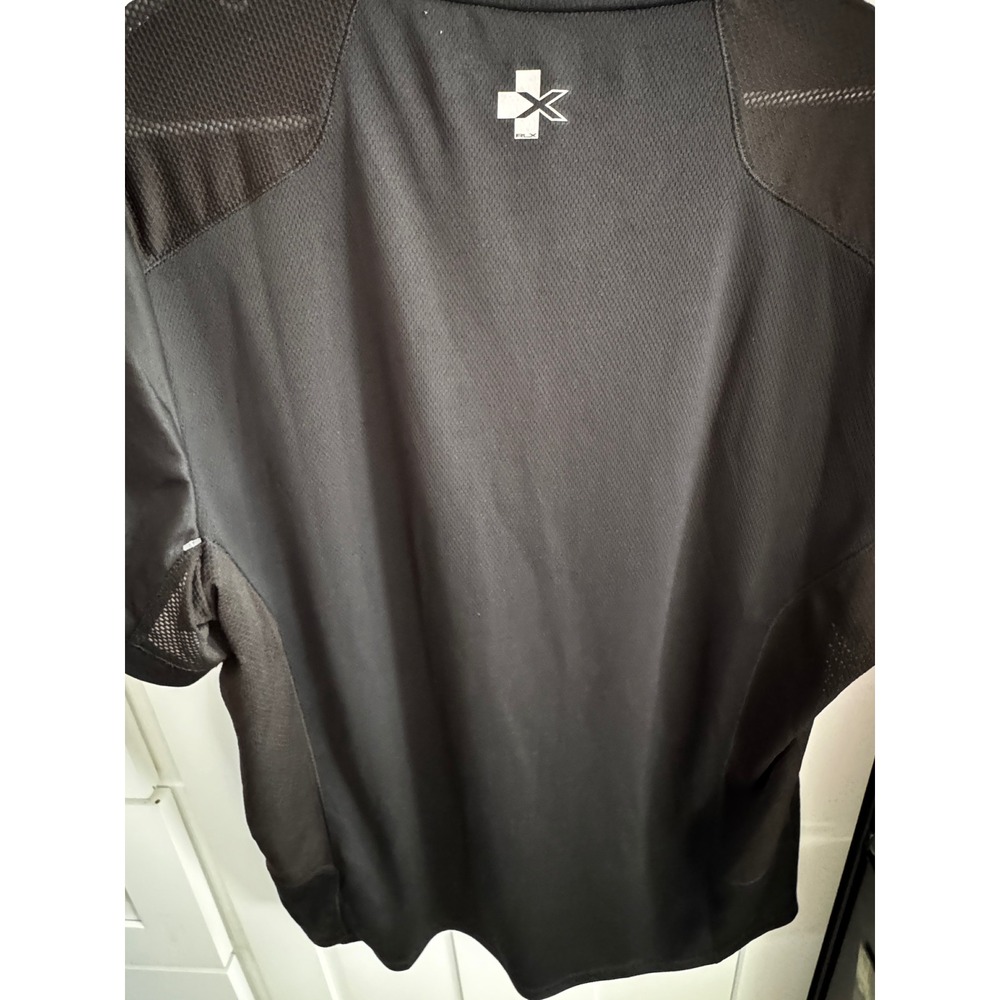 Nike Golf Works Mens Black Short Sleeve Athletic Shirt Size Large